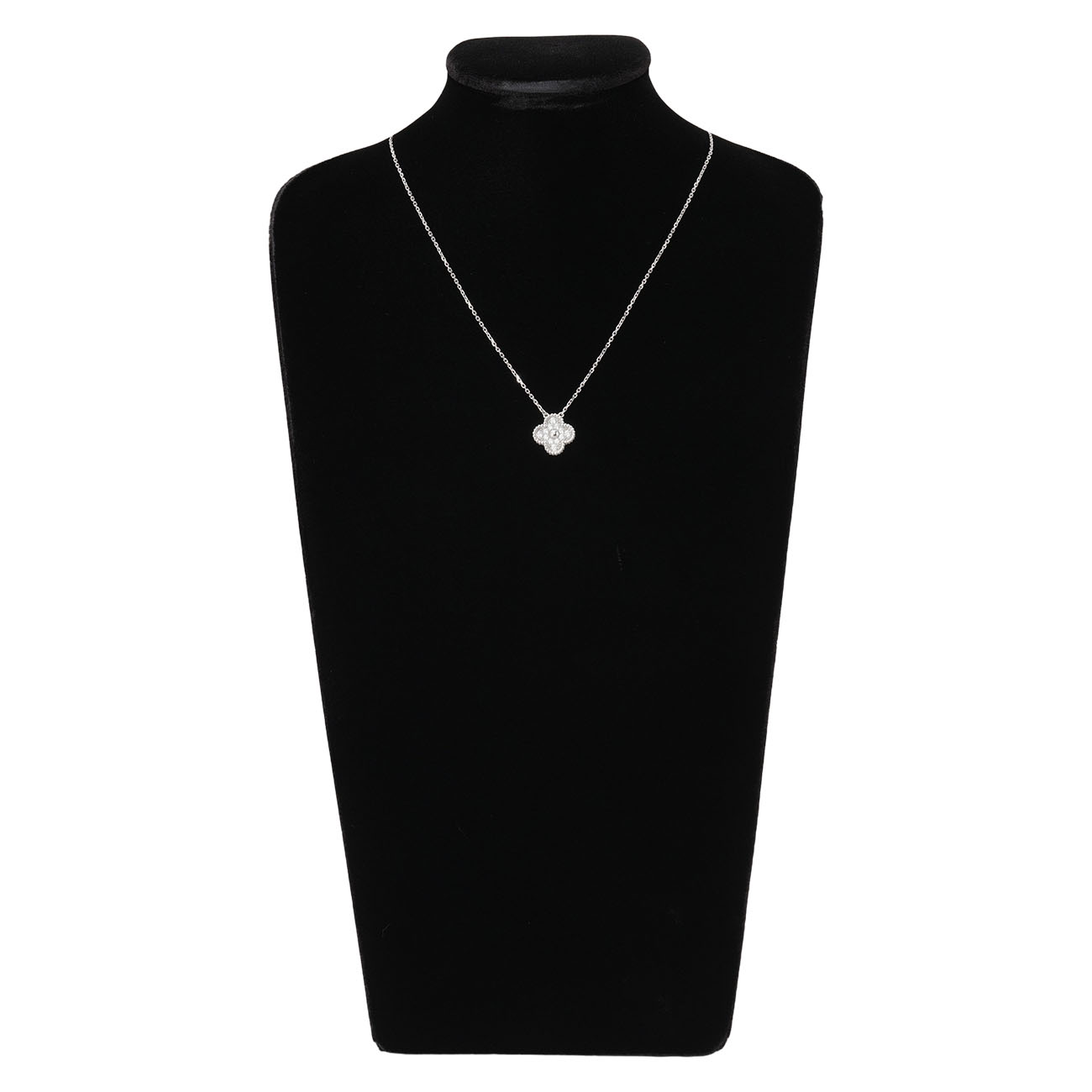VAN CLEEF & ARPELS(USED)반클리프 알함브라 빈티지 다이아 네크리스